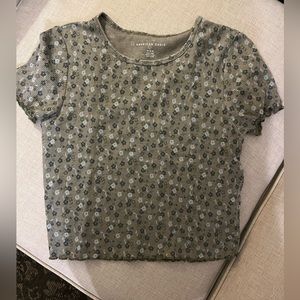 American Eagle Floral Crop Top.